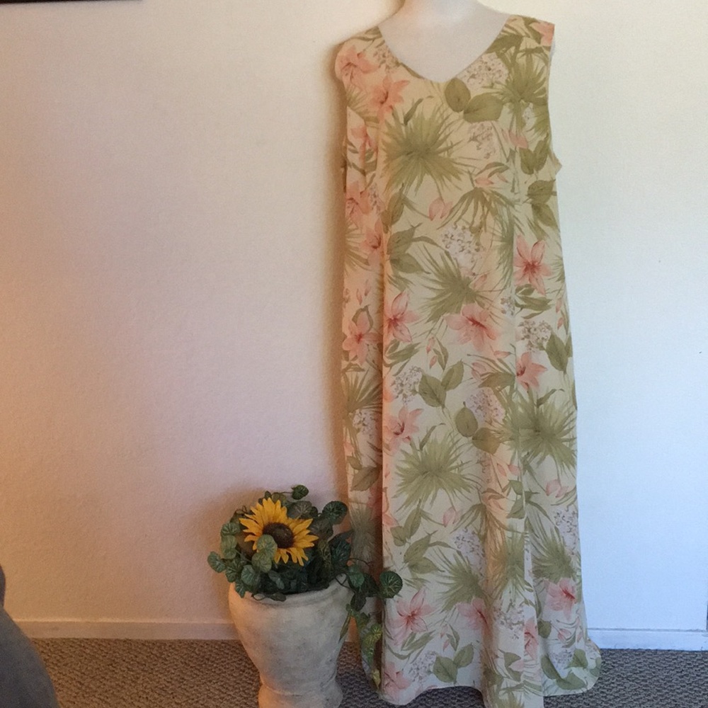 Coldwater Creek Flower Dress 22W